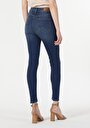 thumb-Afficher les détails de 760 Diana Pantalon Bleu Skinny  Leg  En  Super Slim Fit Femme