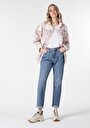 thumb-Afficher les détails de 893 Julia Pantalon Denim Tapered Leg  En  Boyfriend Fit Femme