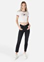 thumb-Afficher les détails de T-shirt À Manches Courtes Blanc Slim Fit  Femme