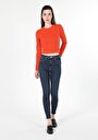 thumb-Afficher les détails de 760 Diana Pantalon Noir   En  Skinny Fit Femme