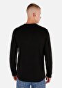 thumb-Afficher les détails de T-shirt À Manches Longues Noir Regular Fit  Homme