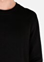 thumb-Afficher les détails de T-shirt À Manches Longues Noir Regular Fit  Homme