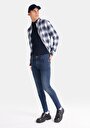 thumb-Afficher les détails de 040 Alex Pantalon Bleu Foncé   En  Skinny Fit Homme