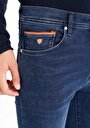 thumb-Afficher les détails de 040 Alex Pantalon Bleu Foncé   En  Skinny Fit Homme