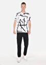 thumb-Afficher les détails de T-shirt À Manches Courtes Blanc Regular Fit  Homme