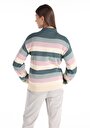 thumb-Afficher les détails de Pull Multicolou Regular Fit   Femme