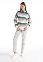 thumb-Afficher les détails de Pull Multicolou Regular Fit   Femme