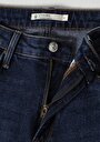thumb-Afficher les détails de 896  Maria Pantalon Bleu Tapered Leg  En  Mom Fit Femme