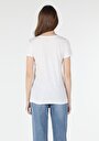 thumb-Afficher les détails de T-shirt À Manches Courtes Blanc Regular Fit  Femme