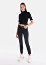 thumb-Afficher les détails de 703 Carla Pantalon Denim   En  Slim Fit Femme