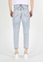 thumb-Afficher les détails de 039 Lucas Pantalon Bleu Carrot Leg  En  Carrot Fit Homme