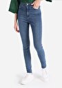 thumb-Afficher les détails de 760 Diana Pantalon Bleu   En  Skinny Fit Femme