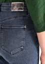 thumb-Afficher les détails de 760 Diana Pantalon Bleu   En  Skinny Fit Femme