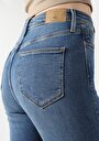 thumb-Afficher les détails de 760 Diana Pantalon Bleu   En  Skinny Fit Femme