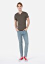 thumb-Afficher les détails de T-shirt À Manches Courtes Vert Slim Fit  Homme