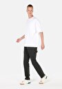 thumb-Afficher les détails de Pantalon Vert Loose Leg Medium Rise En Sergé Loose Fit Homme
