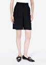 thumb-Afficher les détails de Short Noir Regular Fit Femme