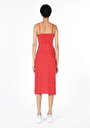 thumb-Afficher les détails de Robe Rouge Slim Fit    Femme