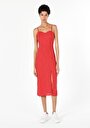 thumb-Afficher les détails de Robe Rouge Slim Fit    Femme