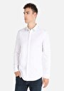 thumb-Afficher les détails de Chemise À Manches Longues Blanc Super Slim Fit   Homme