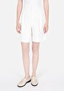 thumb-Afficher les détails de Short Blanc Regular Fit Femme