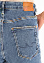 thumb-Afficher les détails de 891 Maya Pantalon Bleu   En  Slim Fit Femme