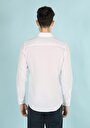 thumb-Afficher les détails de Chemise À Manches Longues Blanc Slim Fit   Homme
