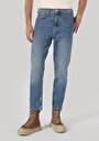 thumb-Afficher les détails de 058 Otto Pantalon Bleu   En  Loose Tapered Fit Homme