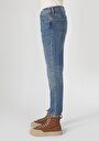 thumb-Afficher les détails de 058 Otto Pantalon Bleu   En  Loose Tapered Fit Homme