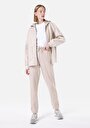 thumb-Afficher les détails de Pantalon De Survêtement Beige Regular Fit Femme
