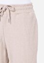 thumb-Afficher les détails de Pantalon De Survêtement Beige Regular Fit Femme