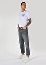 thumb-Afficher les détails de 057 Milas Pantalon Gris   En  Loose Relaxed Fit Homme