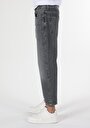 thumb-Afficher les détails de 057 Milas Pantalon Gris   En  Loose Relaxed Fit Homme