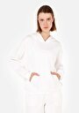 thumb-Afficher les détails de Pull-over Blanc Regular Fit  Femme