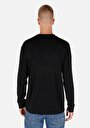 thumb-Afficher les détails de T-shirt À Manches Longues Noir Regular Fit  Homme