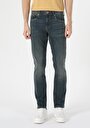 thumb-Afficher les détails de 044 Karl Pantalon Vert   En  Straight Fit Homme