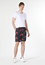 thumb-Afficher les détails de Short De Bain Anthracite Slim Fit  Homme