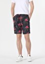 thumb-Afficher les détails de Short De Bain Anthracite Slim Fit  Homme