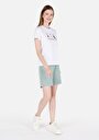 thumb-Afficher les détails de Short Vert Regular Fit Femme