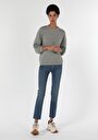 thumb-Afficher les détails de Pull-over Vert Regular Fit  Femme