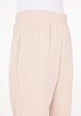 thumb-Afficher les détails de Pantalon De Survêtement Beige Regular Fit Femme