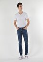 thumb-Afficher les détails de 044 Karl Pantalon Denim Straight Leg  En  Straight Fit Homme