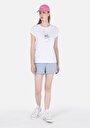 thumb-Afficher les détails de Short Bleu Regular Fit Femme