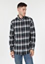 thumb-Afficher les détails de Chemise À Manches Longues Marine    Homme