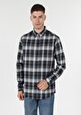 thumb-Afficher les détails de Chemise À Manches Longues Marine    Homme