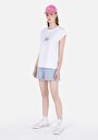 thumb-Afficher les détails de Short Bleu Regular Fit Femme