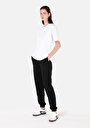 thumb-Afficher les détails de Pantalon De Survêtement Noir Regular Fit Femme