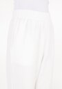 thumb-Afficher les détails de Pantalon De Survêtement Blanc Regular Fit Femme