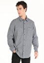 thumb-Afficher les détails de Chemise À Manches Longues Marine    Homme