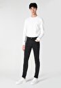 thumb-Afficher les détails de 041 Danny Pantalon Noir   En  Slim Fit Homme